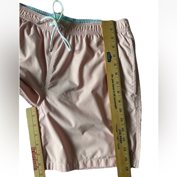 Bonobos Mens Shorts Medium Pink Board Swim Trunks Surfing Liner 7" Inseam, EUC - Picture 5 of 9